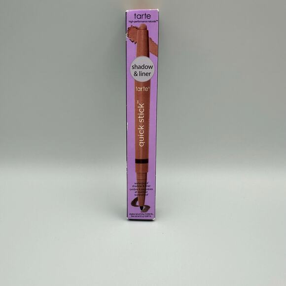 Tarte Quickstick Shadow and Liner Golden Bronze Luster Shadow Bronze Liner NIB - Picture 1 of 7